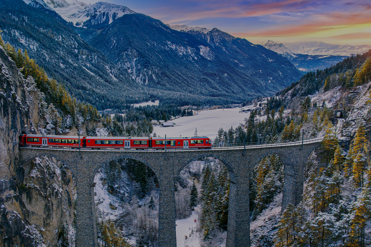 Discover the Magic of An Alpine Train this Christmas on Channel 4