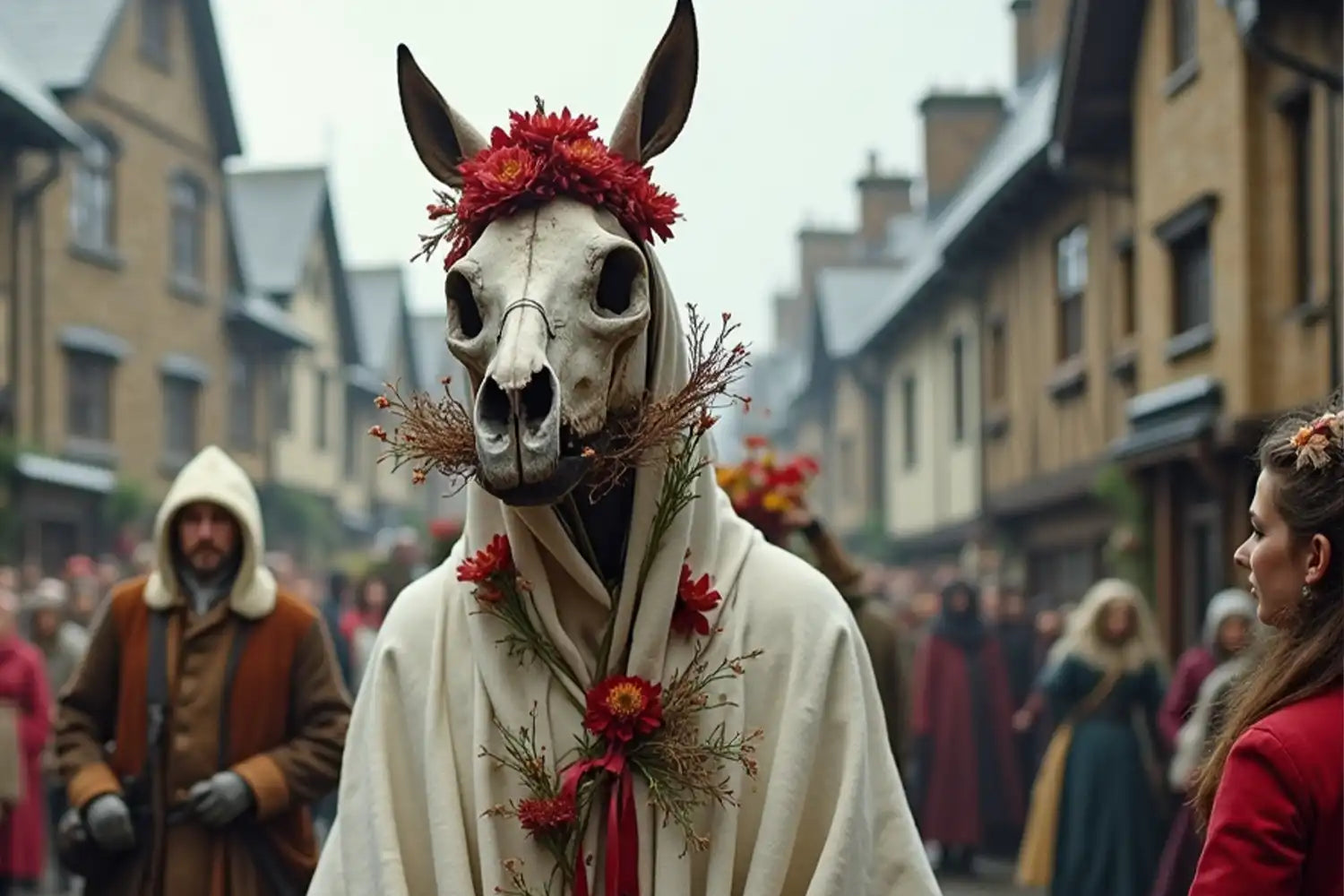 The Enigmatic Mari Lwyd: Unraveling the Mysteries of a Welsh Christmas Tradition