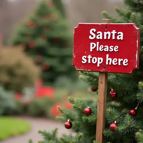 Christmas Garden Stakes & Signs