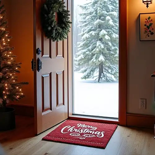 Christmas Welcome Mats