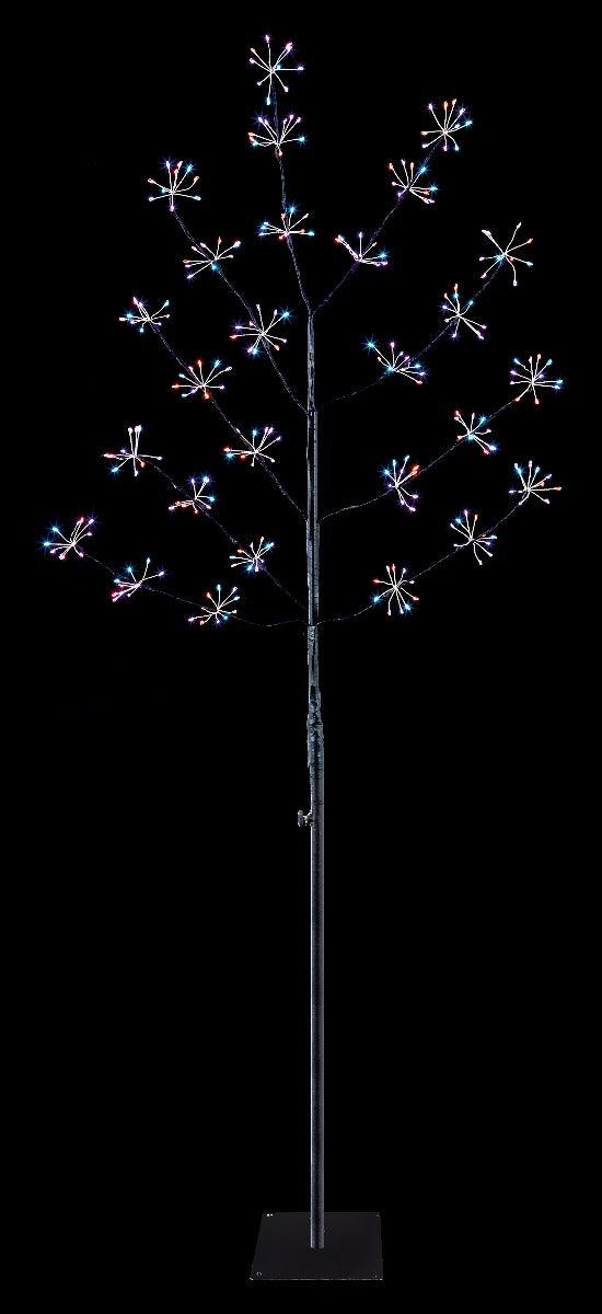 1.5M Rainbow Sparkling Ball Tree LED