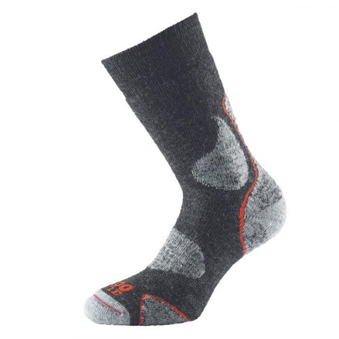 1000 Mile 3 Season Mens Walking Socks - Charcoal