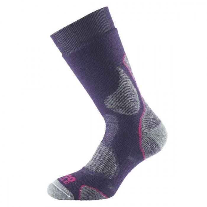 1000 Mile 3 Season Walk Sock - Plum