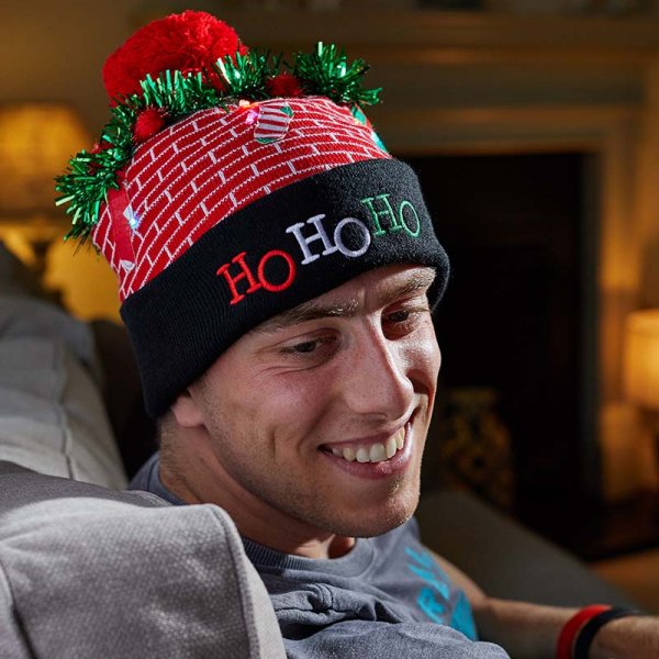 Luxury Beanie - Ho Ho Ho