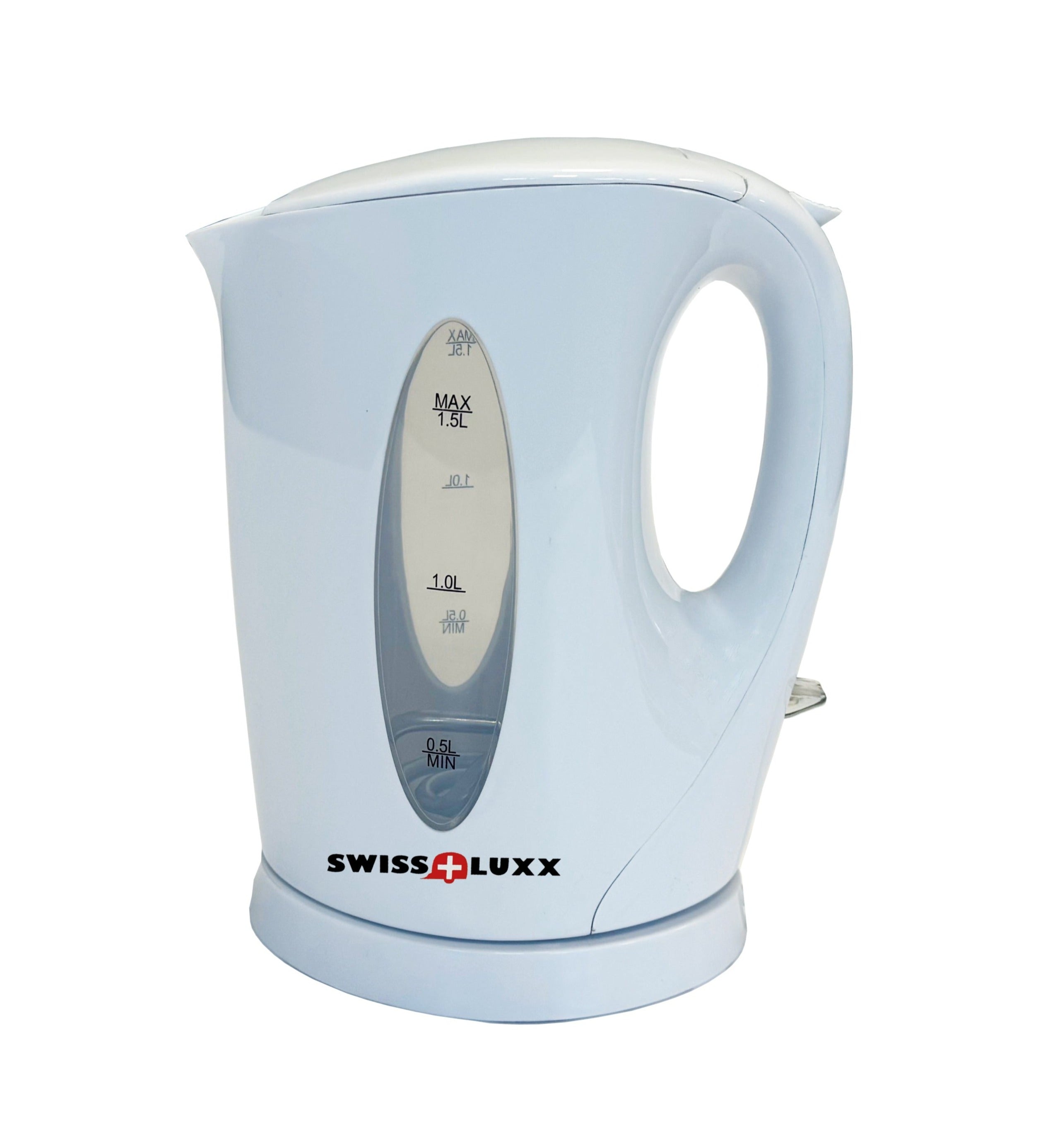 Swiss Lux Kettle 1.5L White 1500W