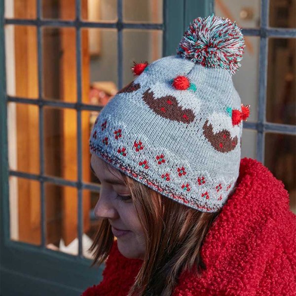 Luxury Beanie - Christmas Pudding