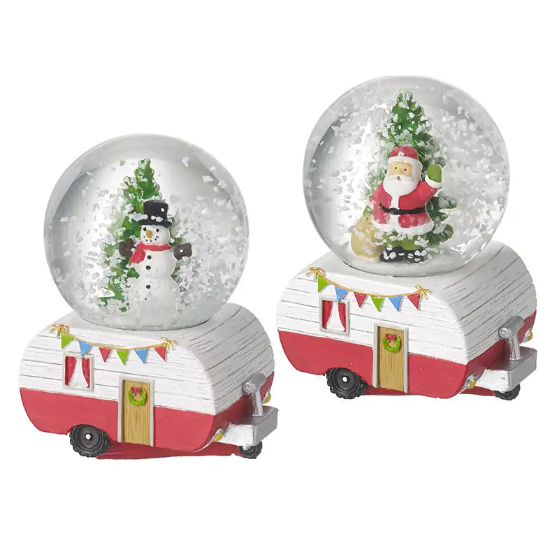 Christmas Caravan Snowglobe