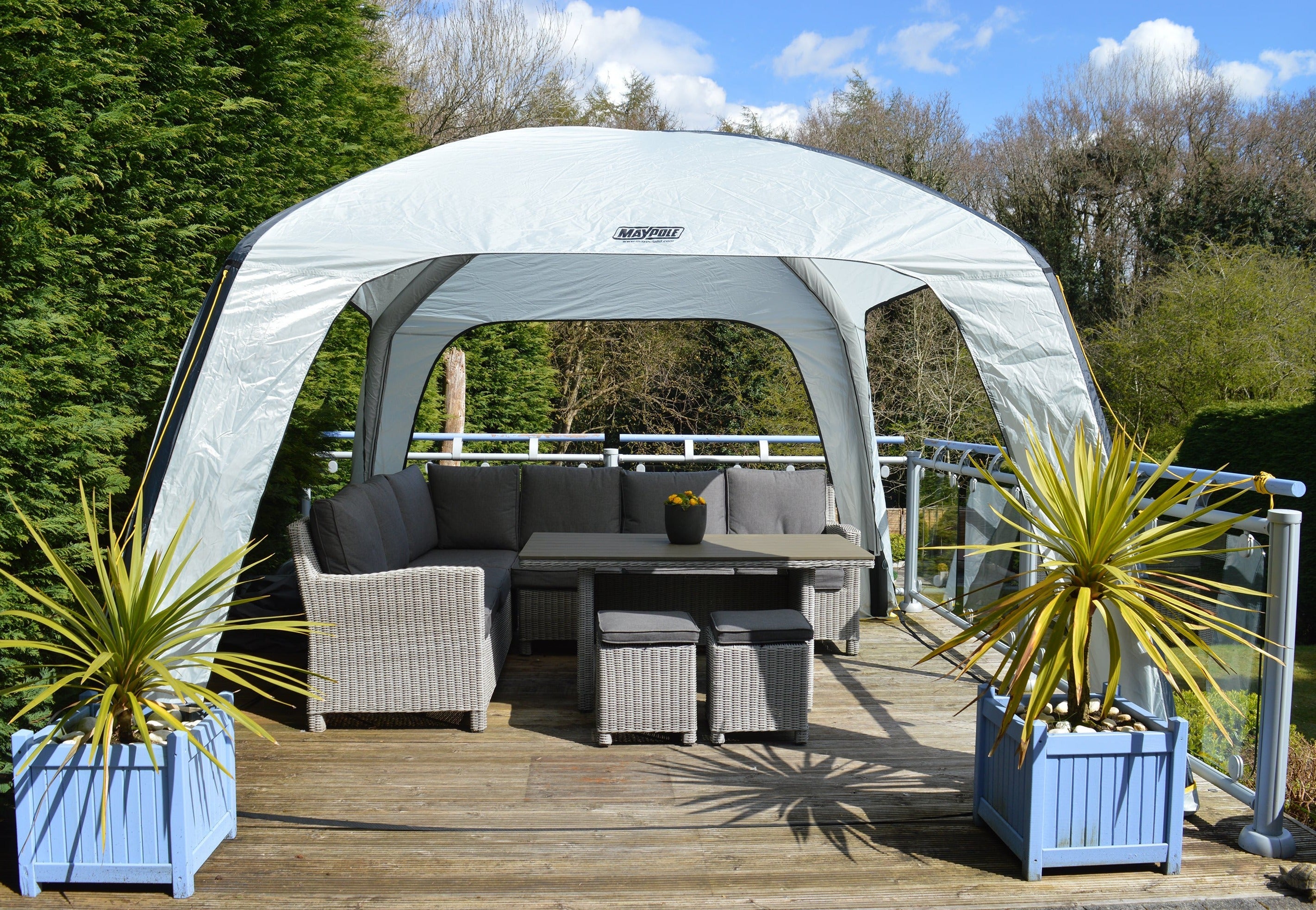 Maypole Air Event Shelter - Inflatable Gazebo Shelter