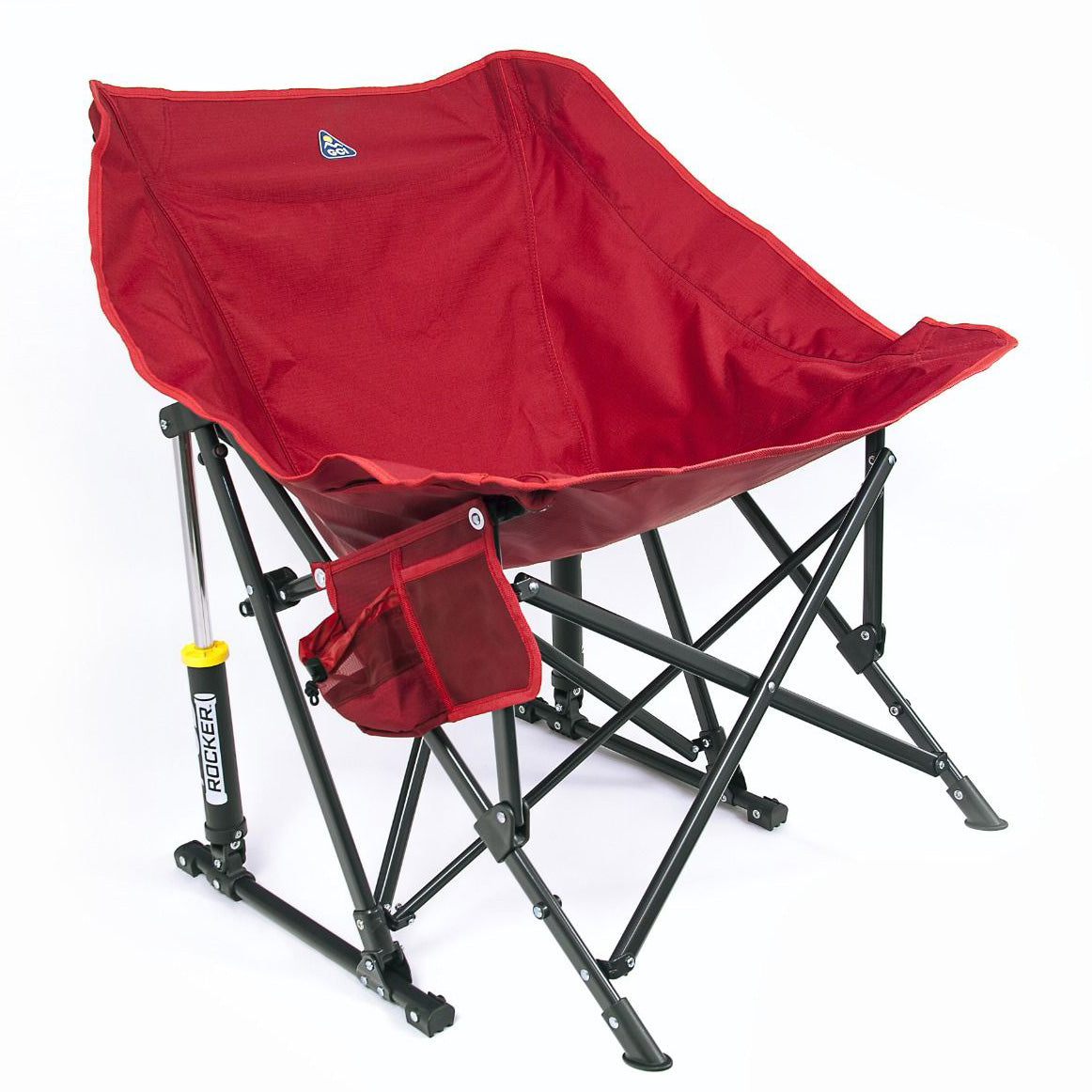 GCI Pod Rocker Folding Camping Chair - Red