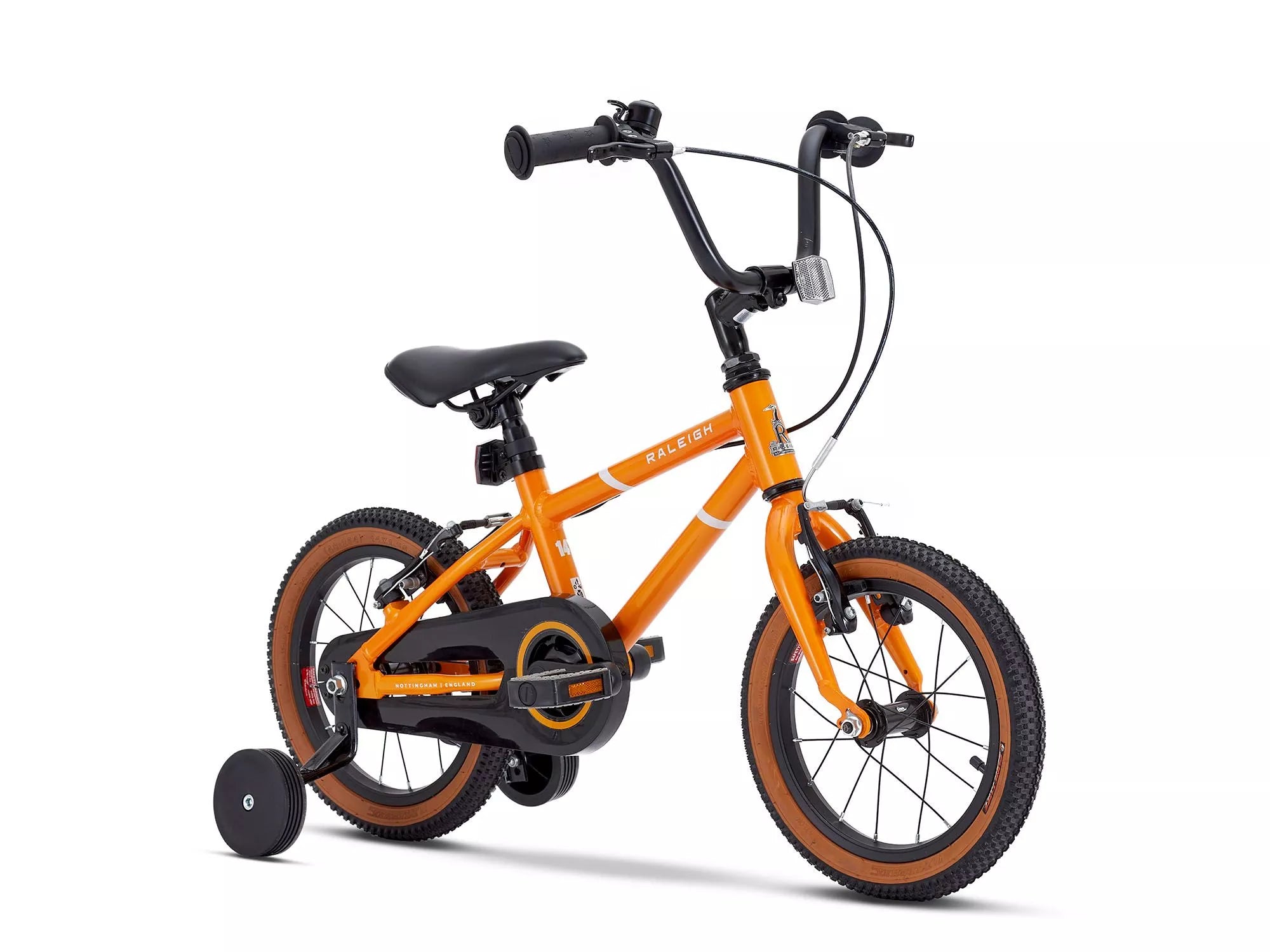 Raleigh Pop 14" Wheel Kids Bike - Orange