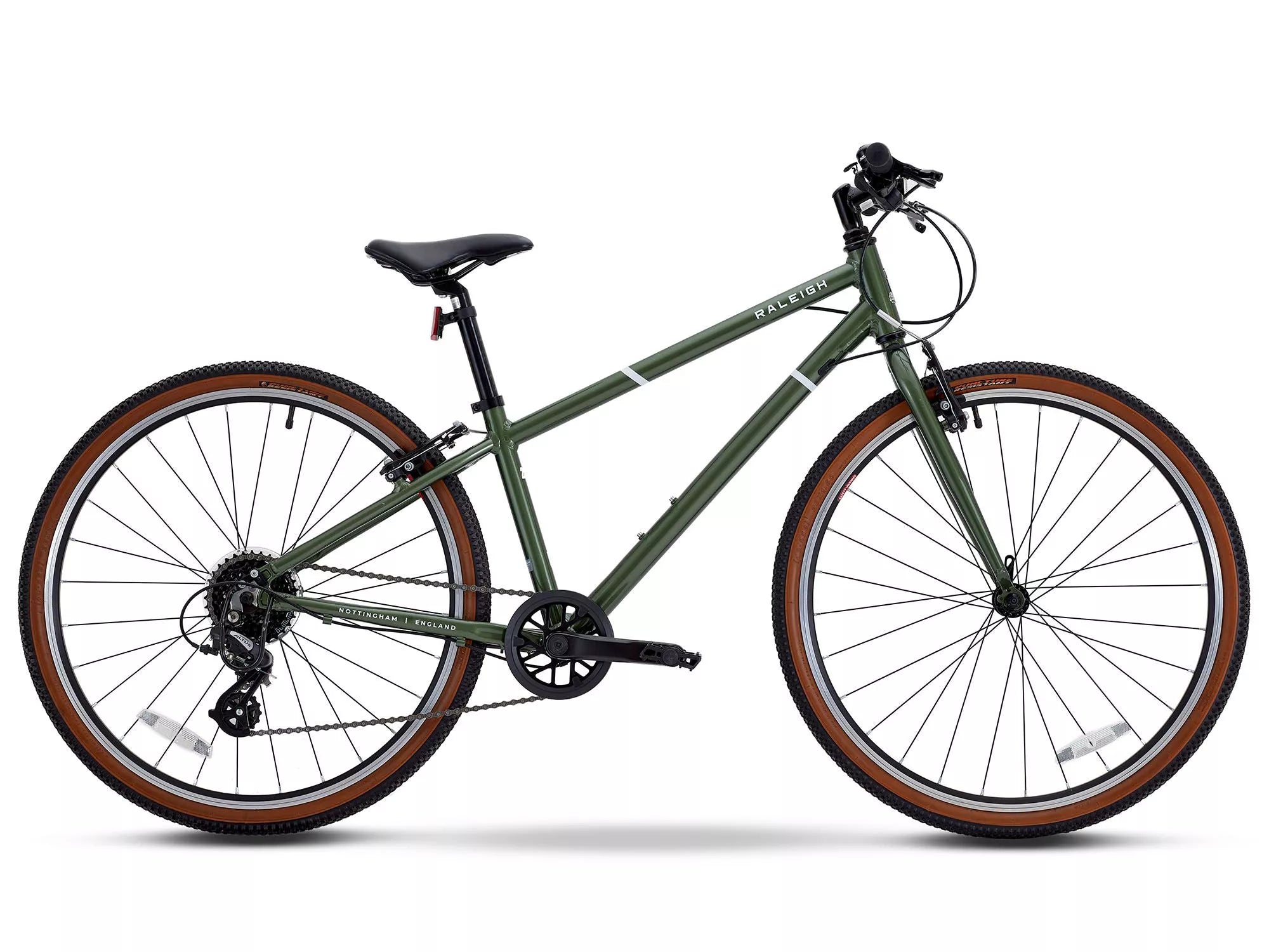 Raleigh Pop 26" Wheel Junior MTB - Khaki Green