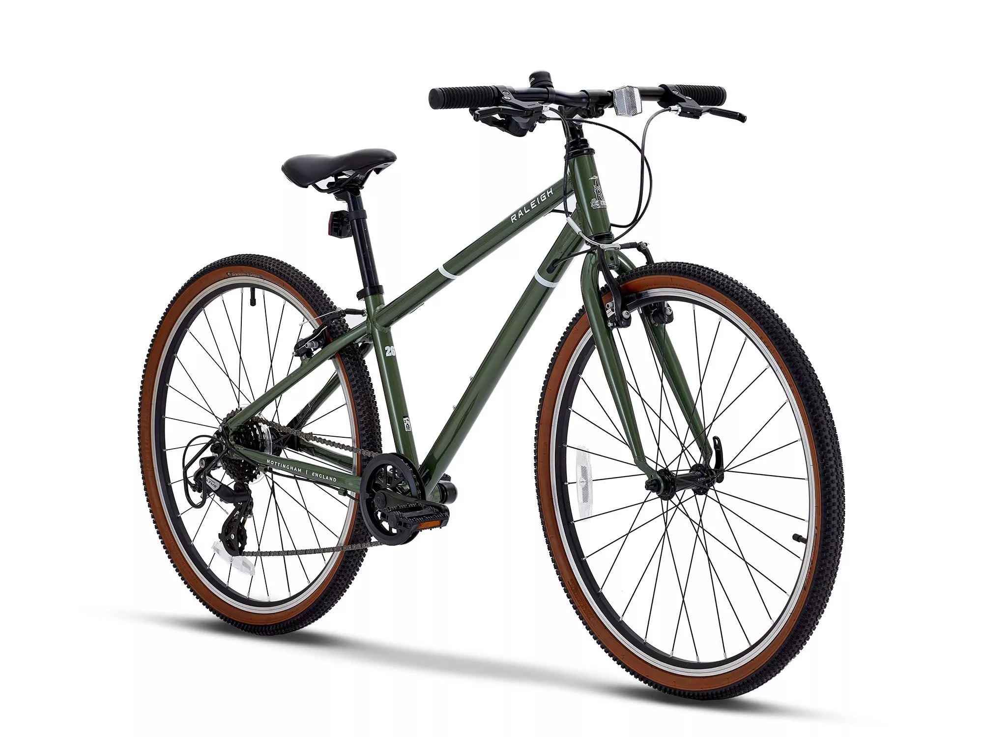 Raleigh Pop 26" Wheel Junior MTB - Khaki Green