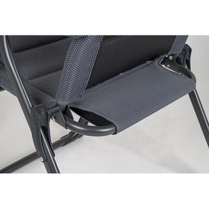 Crespo AP215 Air-Deluxe Adjustable Camping Mesh Chair - Grey - Towsure