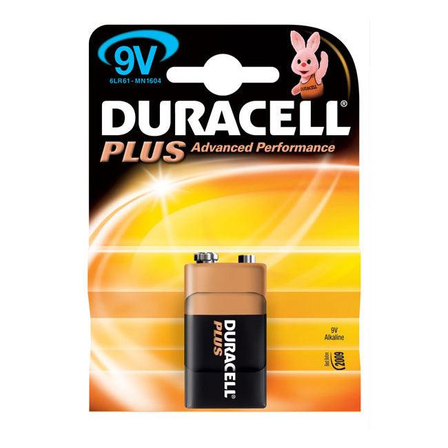 Duracell Plus PP3 (6LR61 / MN1604) 9 Volt Battery