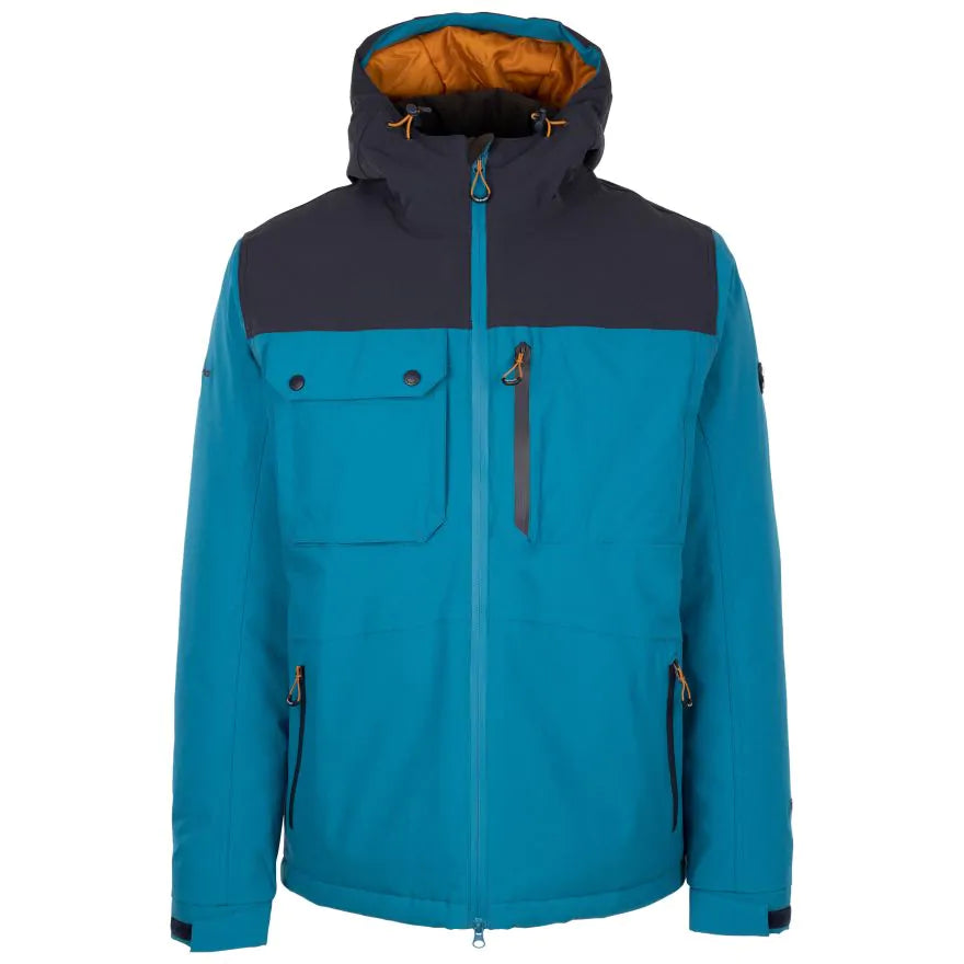 Trespass Men's Padded Waterproof Jacket Tp75 Eastwell - Bondi Blue