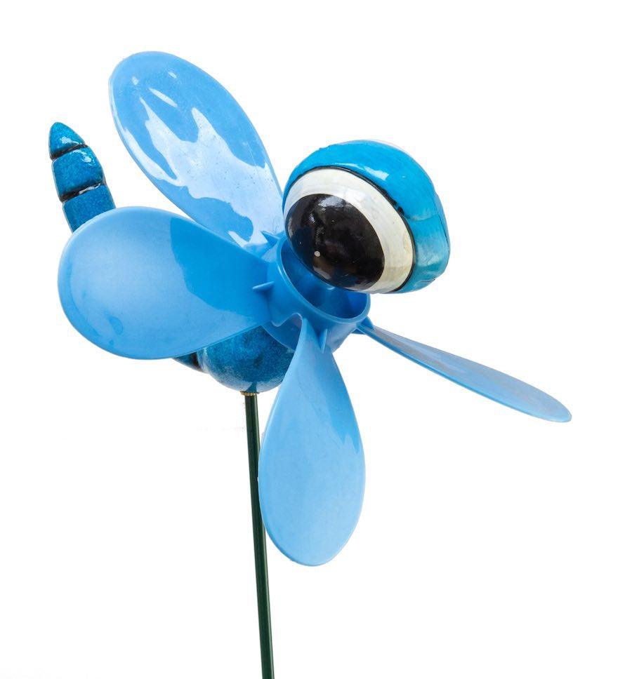 Fountasia Fun Spinner Dragonfly - Blue - Towsure