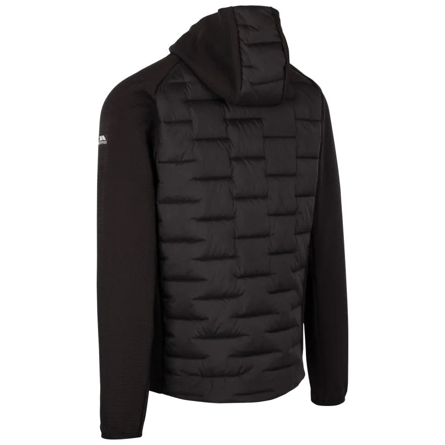 Trespass Mens Hybrid Jacket Heber - Black