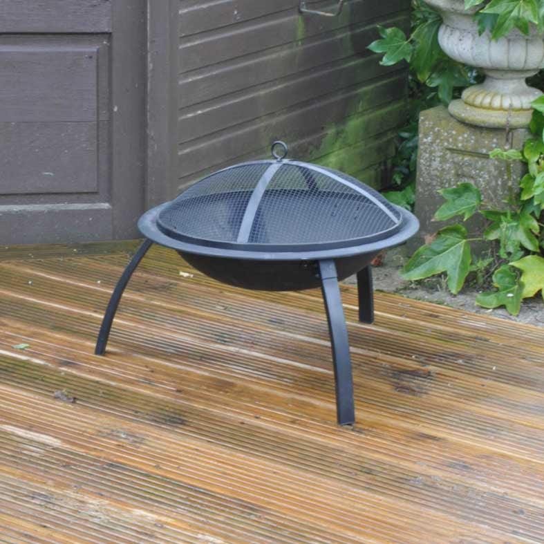 Kingfisher BBQ Time Barbecue Fire Pit - Towsure