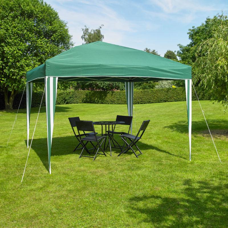 Kingfisher Pop-up Folding Gazebo Square - 3 Metres - Towsure