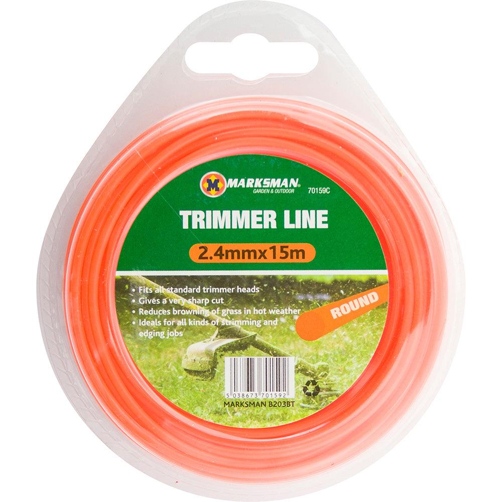 Marksman Garden Trimmer Line 2.4mm x 15m