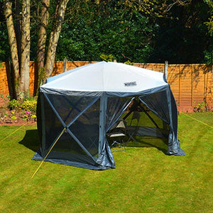 Maypole Pop Up Screen House Gazebo - 6 Sided - Towsure