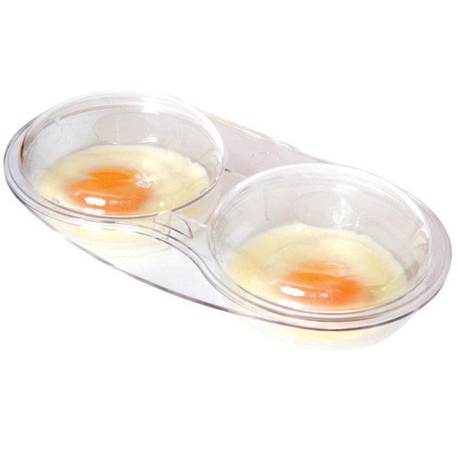 Microwave Egg Poacher - Double - Towsure