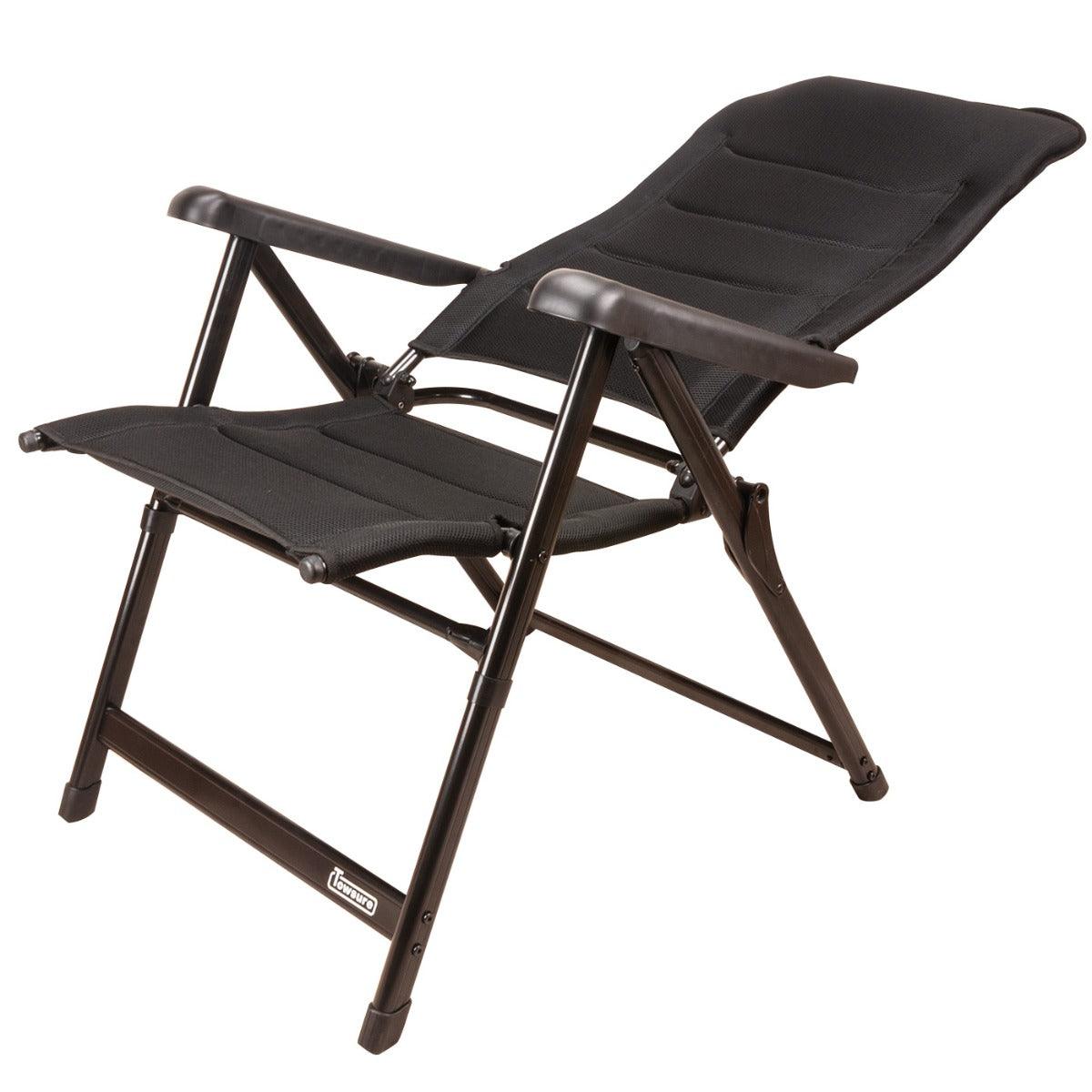 Monaco High Back Aluminium Reclining Chair - Towsure