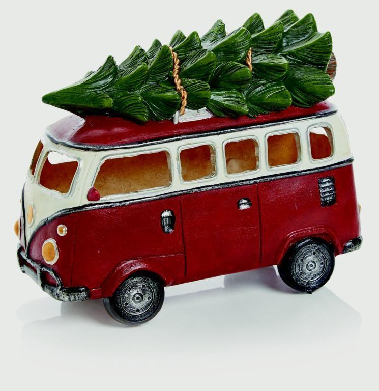 Premier Camper Van With Tree (20cm x 26cm)