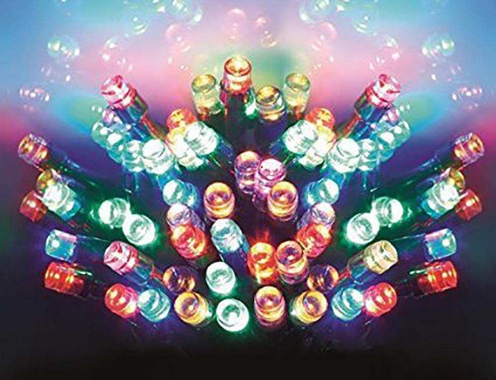 Premier Decorations 24 Multi-Action Multi-Coloured Battery Operated LED Lights