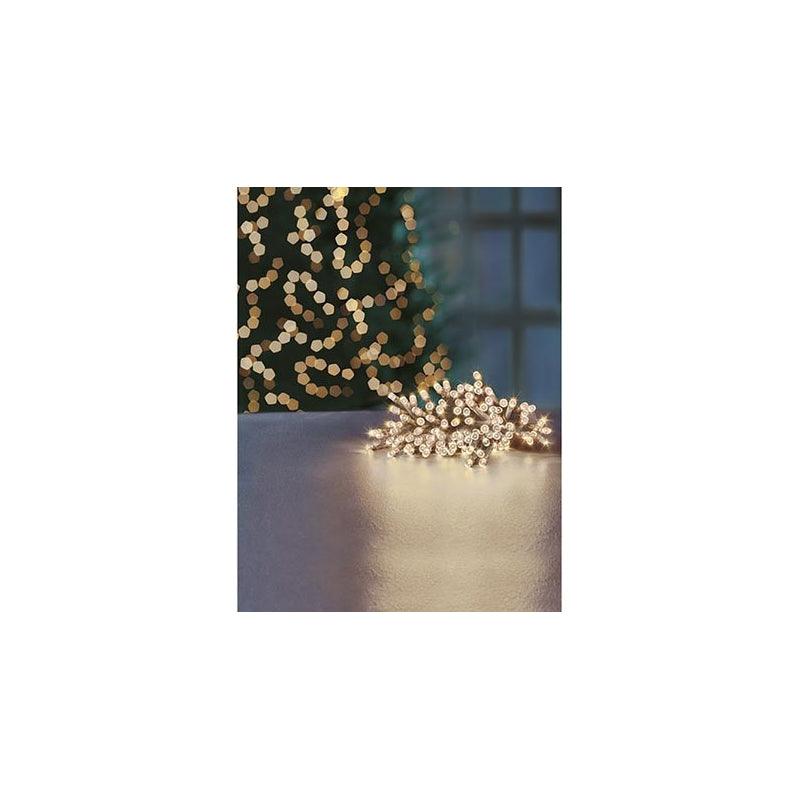 Premier Decorations 50 LED Lights with Timer - Warm White