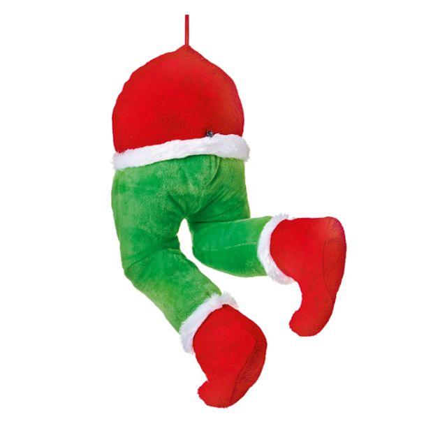 Premier Decorations Door Hanging Animated Elf Legs