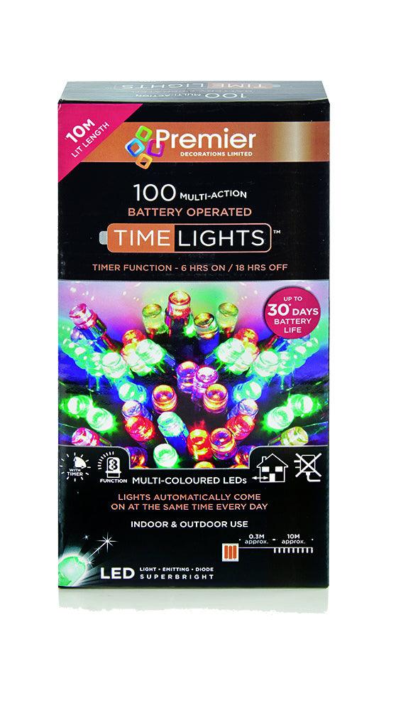 Premier Decorations Multi-Coloured LED Lights