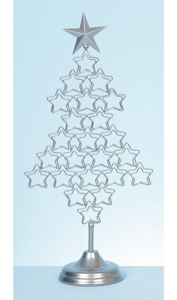 Premier Decorations Silver Tree Card Holder - 54cm