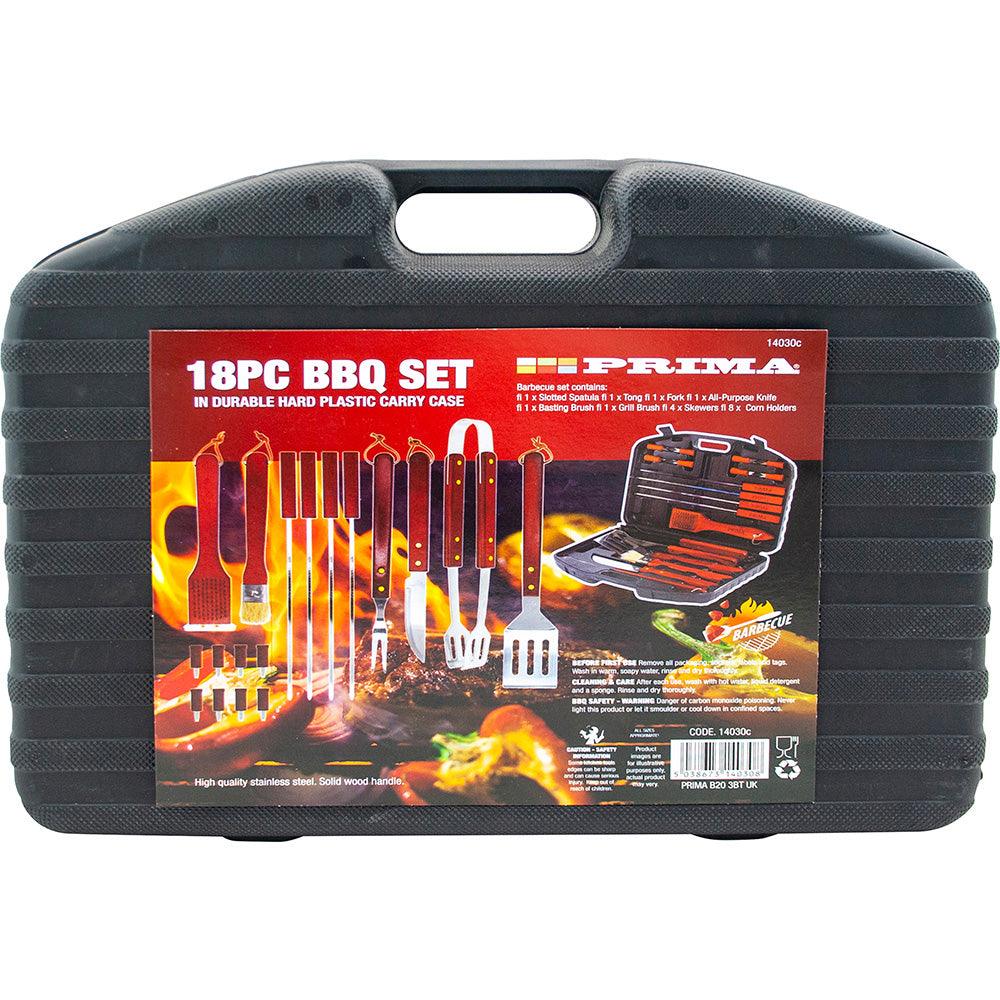 Prima Barbecue Tools - 18 Piece Set - Towsure