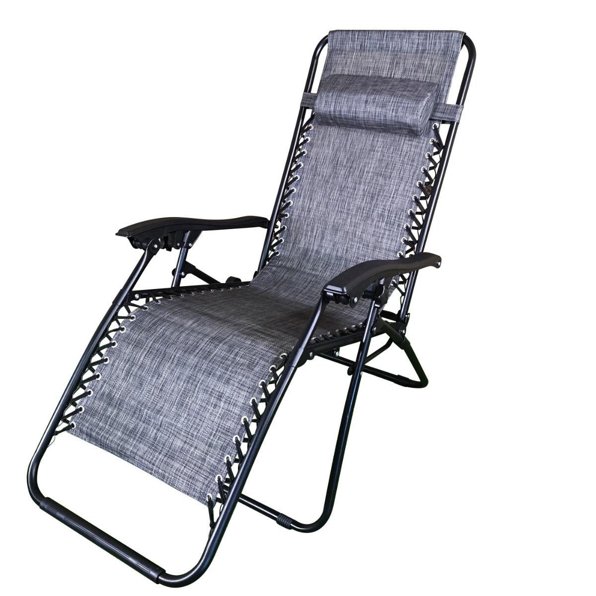 Redwood Outdoor Leisure Reclining Chair - Grey