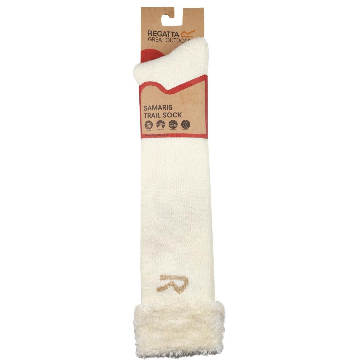 Regatta Women's Wellington Boot Socks - Polar White