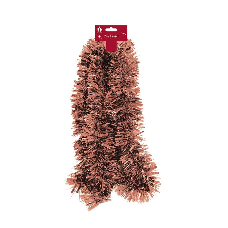 Tallon 2m chunky Tinsel - Copper