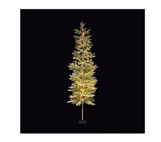 Premier 1.8m Pre Lit Pine Needle Christmas Tree With Warm White LED Lights