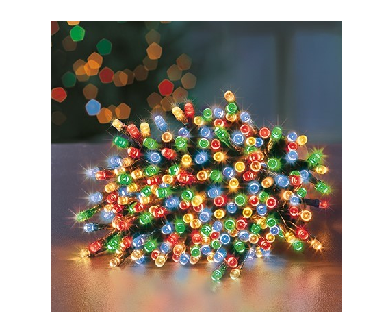 Premier Decorations 120 LED Supabrights - Multi Colour