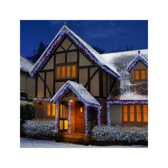 Premier Decorations 960 LED Cluster Brights - Multi Colour