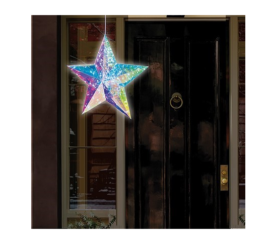 36cm Premier Dream Light Star With 100 White LED Lights - Battery Operated