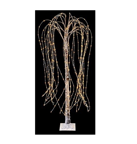 Premier 1.5M Brown Flocked Willow Tree