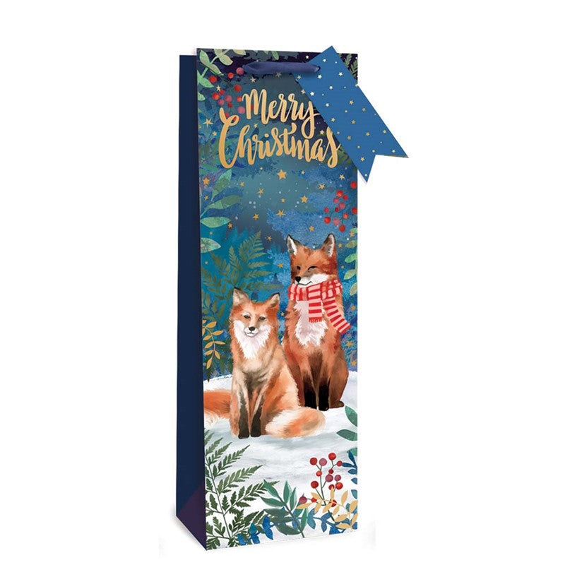 Tallon Christmas Woodland Foxes Gift Bags