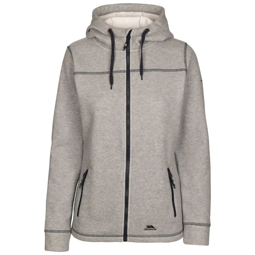 Trespass Womens Fleece At400 Runpal - Grey Marl