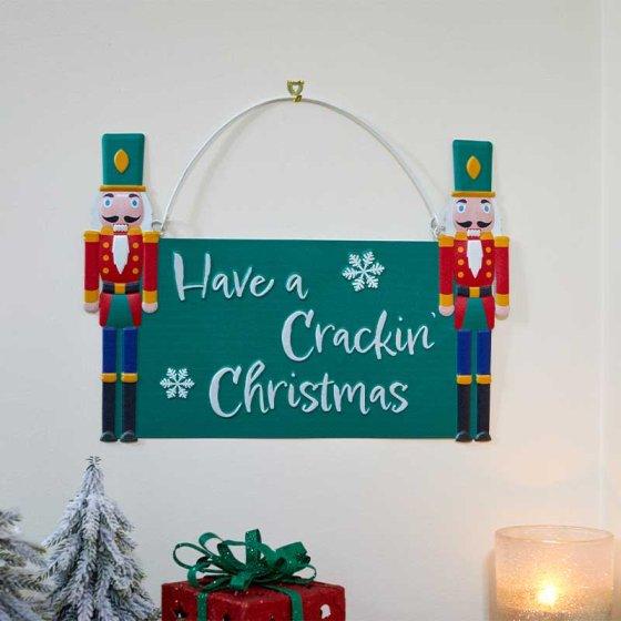 Three Kings Crackin' Christmas Sign