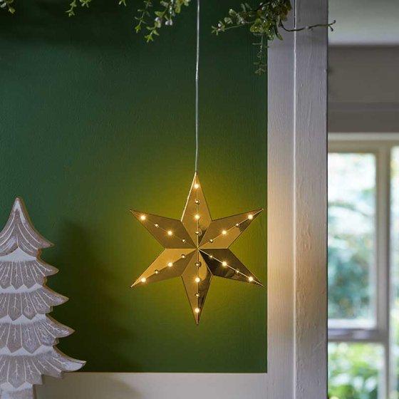 Three Kings LED Shooting Star - Gold