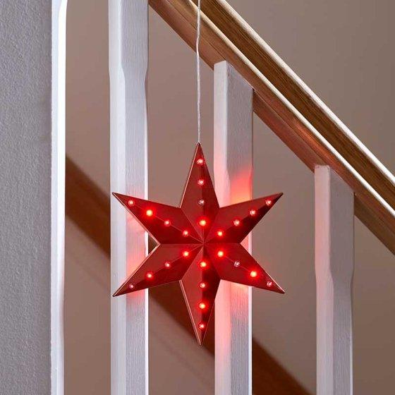 Three Kings  LED Shooting Star - Ruby