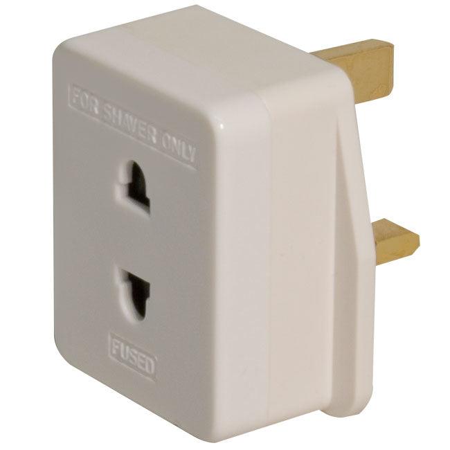 UK Mains Shaver Adapter Plug - Towsure