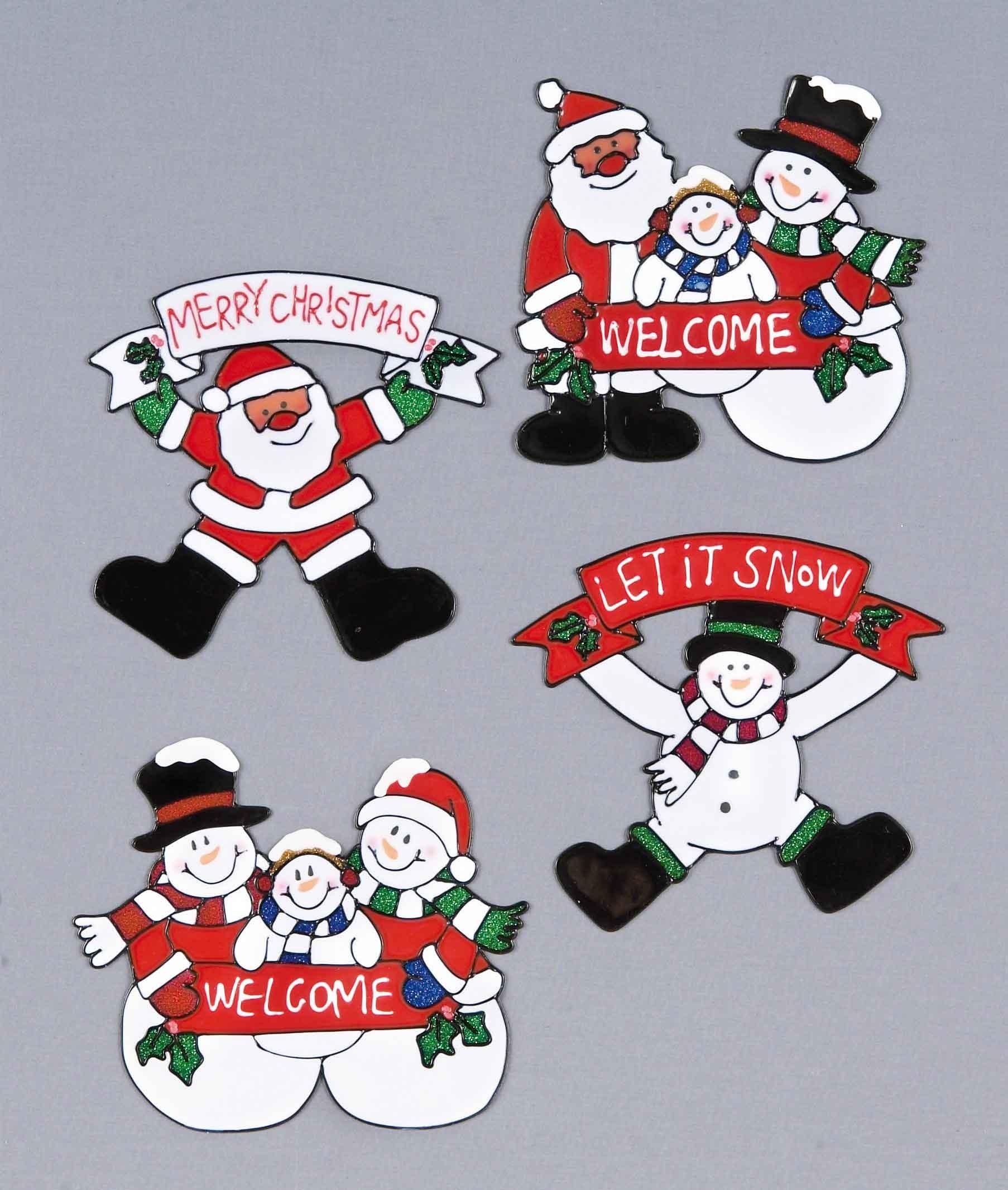 Xmas 16cm Window Sticker